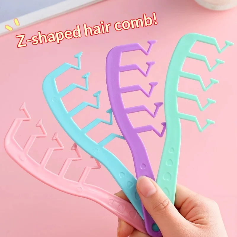 Hair Parting Comb, Z Shape Hairline Styling Comb, Fluffy Hair Root Volumizing Comb Hairstyle Hair Partition Tool