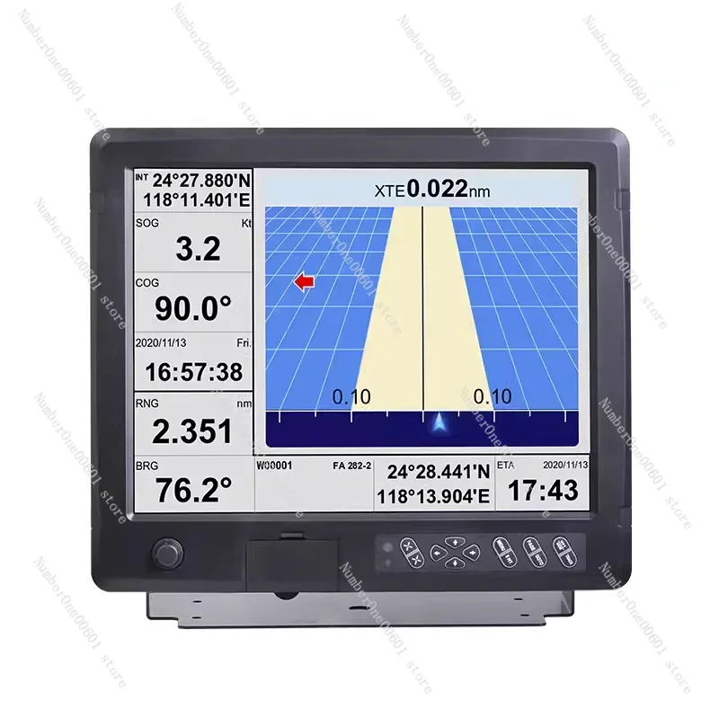 Offshore Marine Satellite GPS Navigator AIS Anti-collision Chartplotter Class B Shipboard 15 Inch