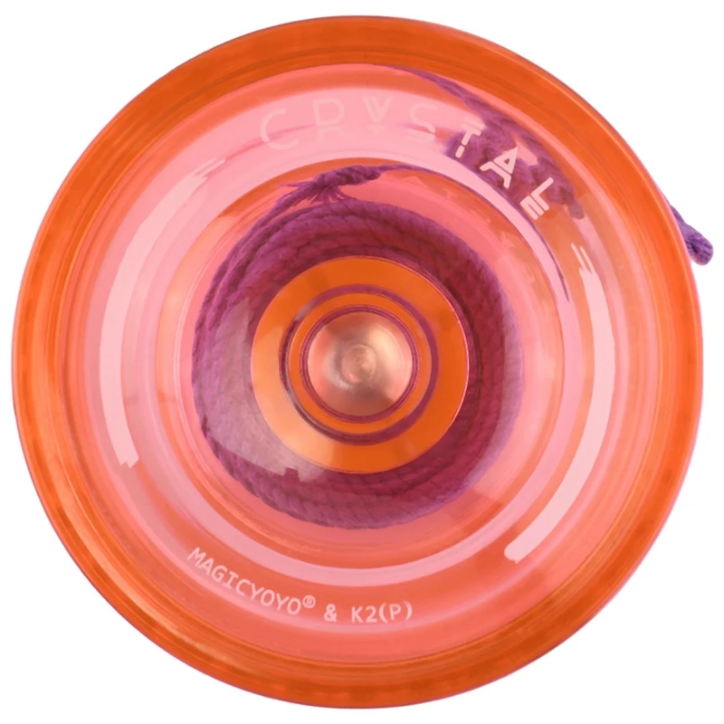 MAGICYOYO K2 Plus Crystal Responsive Yoyo,Dual Purpose Yo-Yo With Replacement Unresponsive Bearing For Intermediate