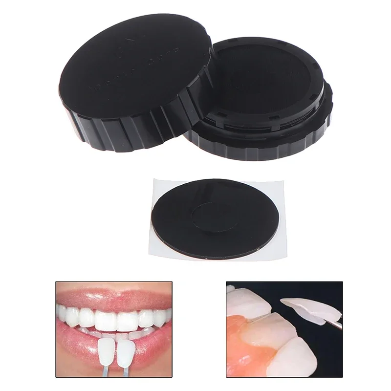 Dental Pretreatment Tooth Patch Box for Ceramic Veneer Denture Storage Disinfection and Placement Portable Case