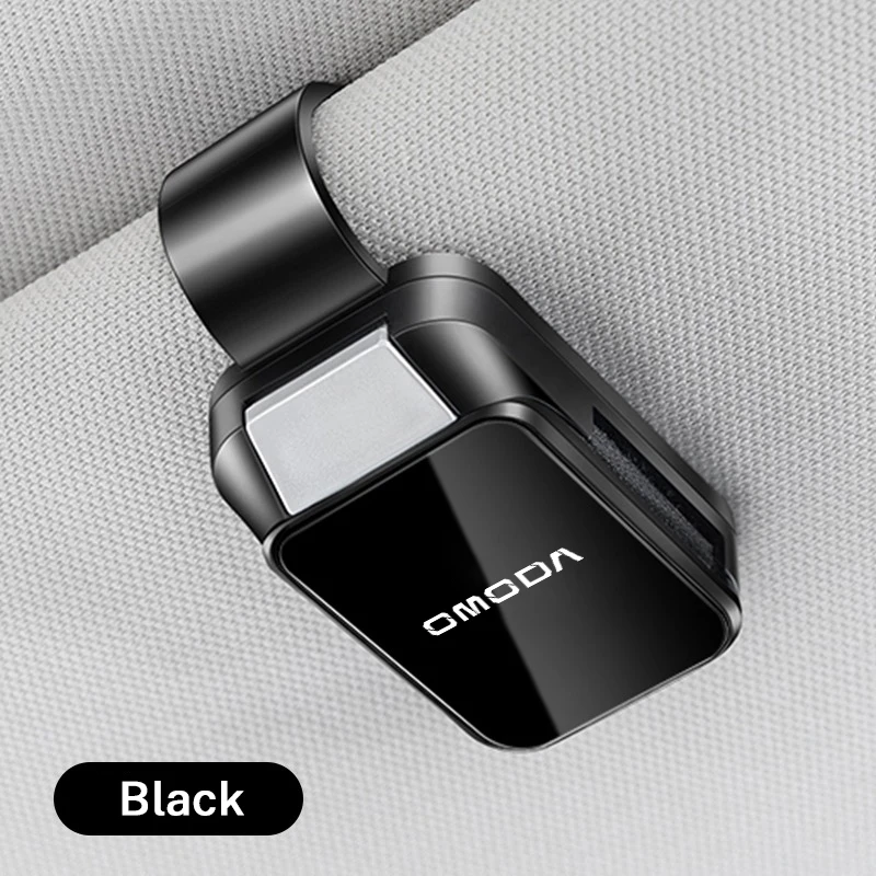 

New Car Glasses Case Auto Sun Visor Glasses Sunglasses Clip Card Ticket Holder For Chery Omoda 5 FX 2022-2025