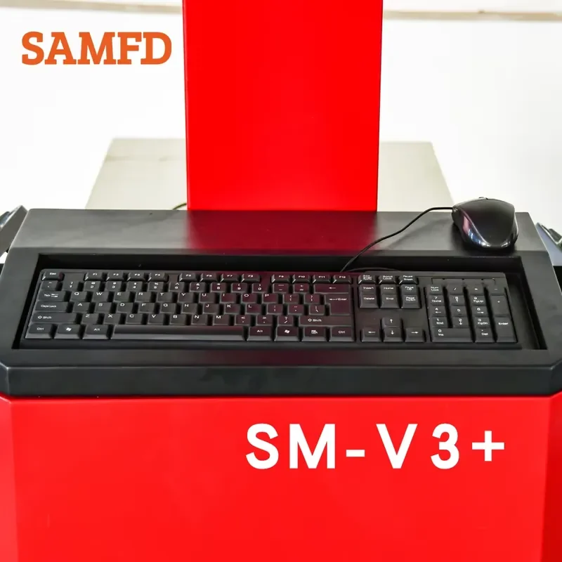 SAMFD Factory Direct 3D Wheel Alignment Camber Corrector for Tire Workshop with 3D Dynamic Simulation CE/ISO9001 Certified