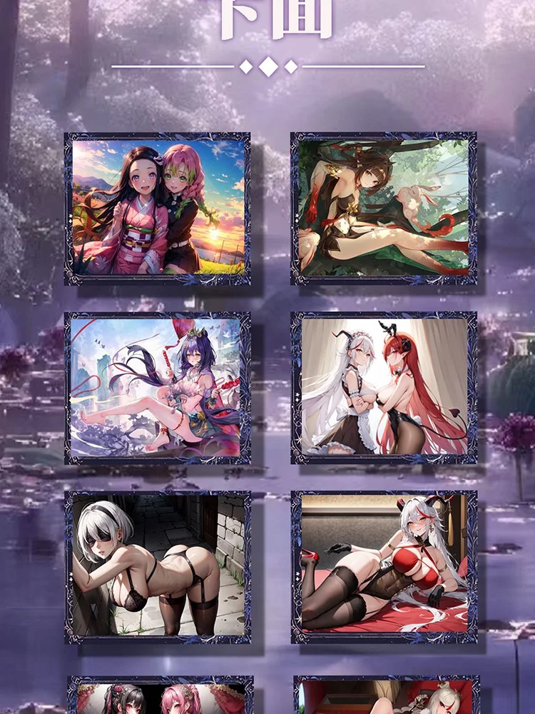 PEACH BLOSSOM All Female Leads A5 Waifu Yamato Boa Robin Bikini Booster Box CCG ACG TCG Hobby Gift