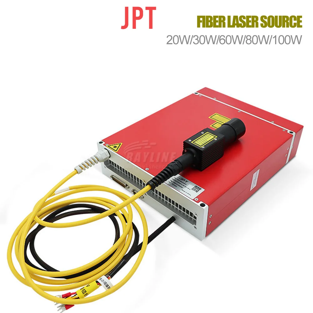 Mopa JPT Fiber Laser source 20W 30W 50W 60W 80W100W 120W for laser marking machine