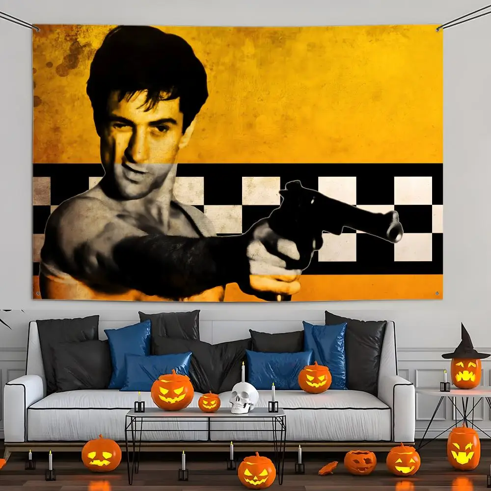 Taxi Driver Flags Wall Hanging Tapestry Outdoor Decorative flag Background Blanket