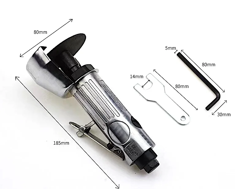 

TY25322A Pneumatic 3" High Speed (22,000 Rpm) Cut Off Tool to Cut Rebar to Cut Some Snapped Bolts on Jeep and Truck Stone Tools