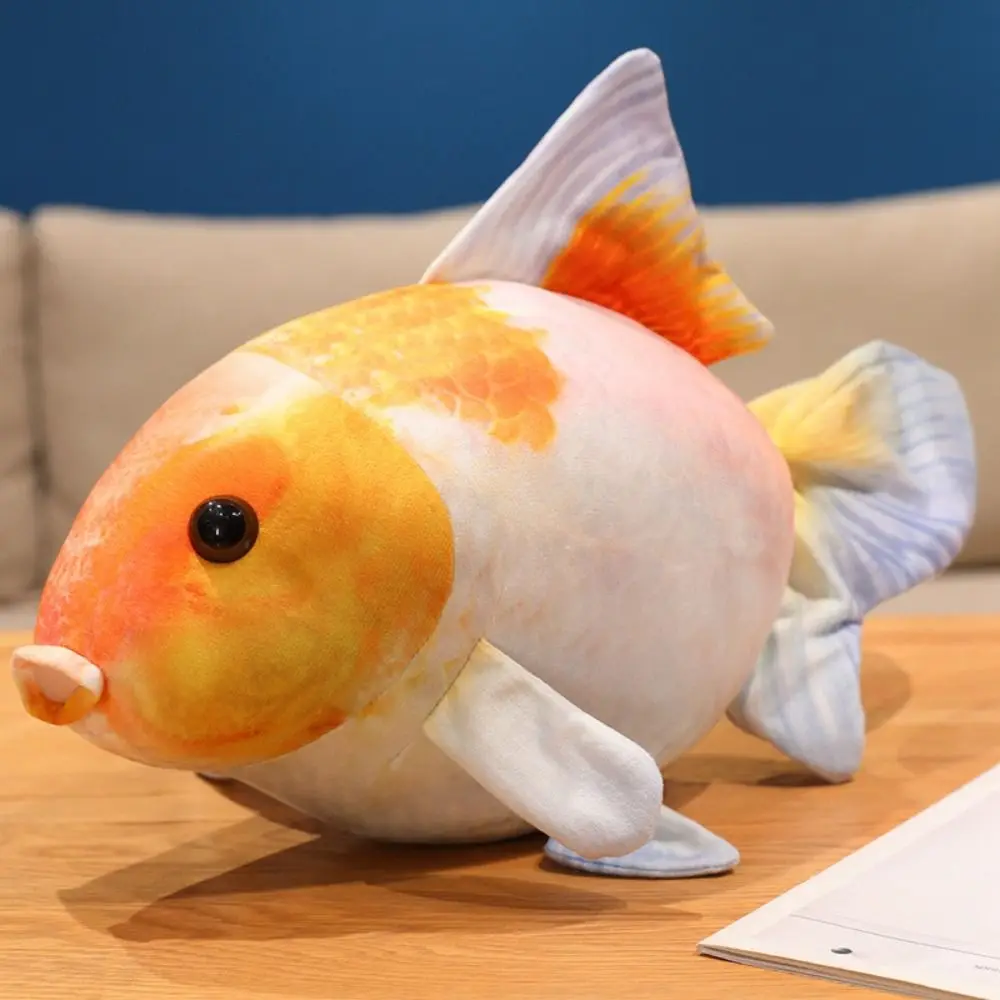 

Stuffed Animal Simulated Goldfish Cartoon Hugging Pillows Cartoon Fish Stuffed Green Soft Fish Anime Pillow for Little