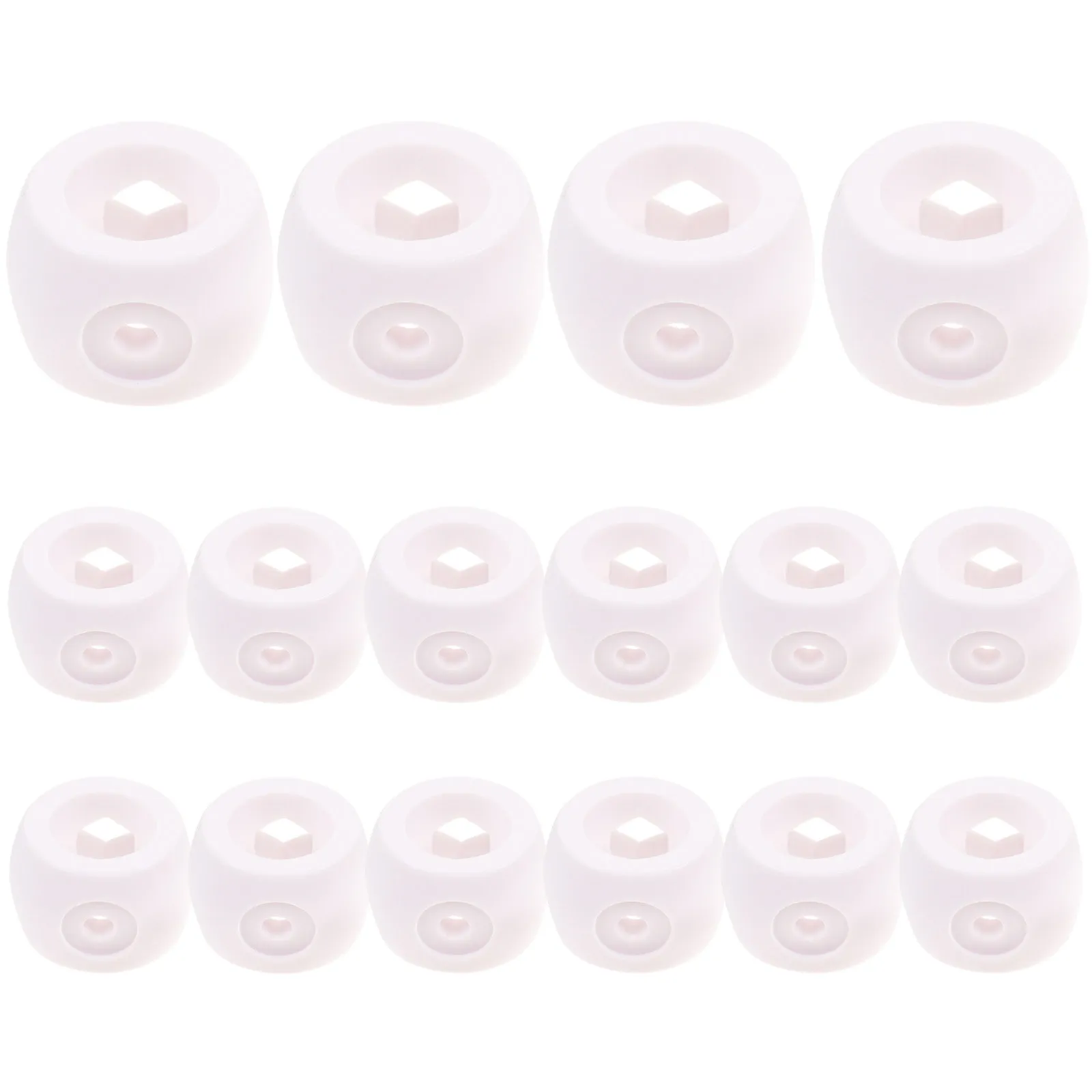 

16 шт. Прочные ПВХ заглушки для стержней футбольного стола, защитные колпачки, аксессуары для настольного футбола, запчасти для футбольного стола