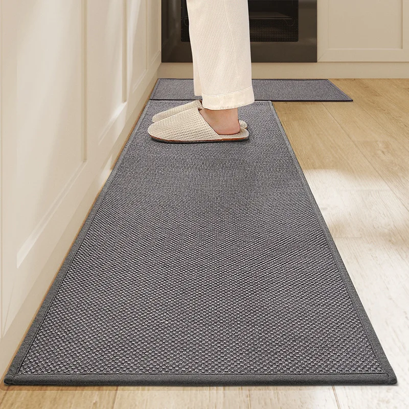 

High-Quality Solid Kitchen Floor Mat Home Easy To Clean Absorbent Anti-Slip Pad Antiwear Dirt Resistant Carpet for Entrance