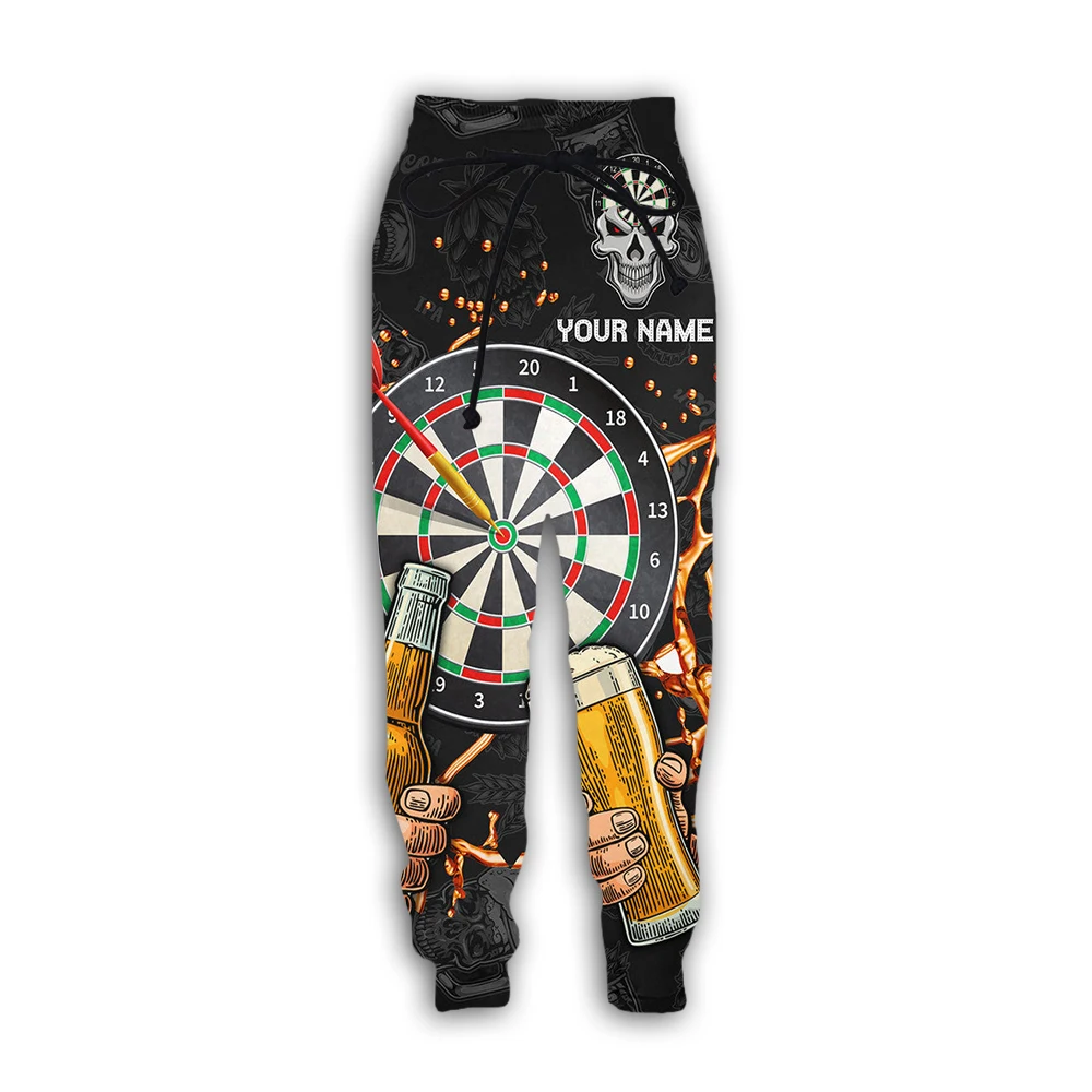 Newest Darts Beer Club Games Retro Harajuku 3DPrint Casual Men Trousers NewFashion Streetwear Autumn Loose Funny Sports Pants X5