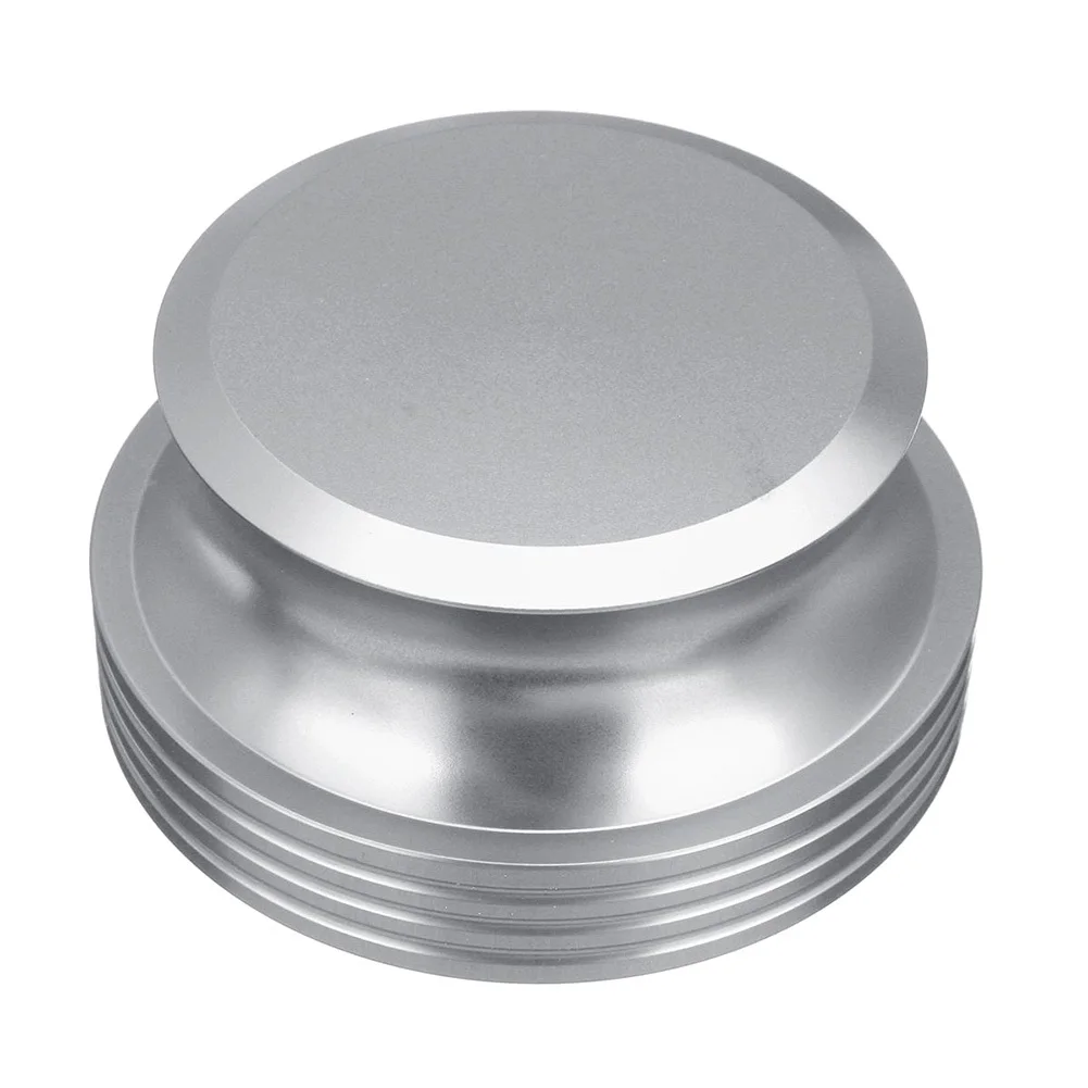 Morsetto stabilizzatore per giradischi disco per giradischi in vinile LP per stabilizzatore di dischi peso vibrazione bilanciata (argento)