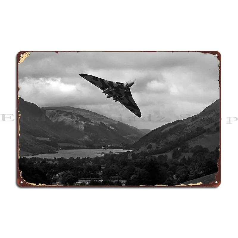 Vulcan Roar Metal Plaque Poster Home Designer Cinema Create Mural Tin Sign Poster