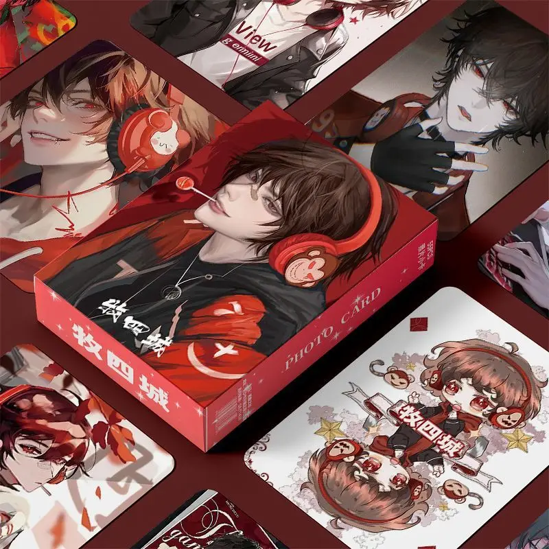 Mu Sicheng Lomo Card Album Comic I Am the God of Games Characters Photocard Fans Collection Cards 55 Pc/set