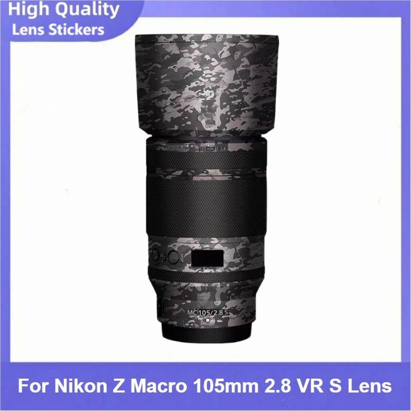 

Защитная виниловая пленка-наклейка для объектива Nikon Z Macro 105mm 2.8 VR S / Z MC105/2.8 S 105 F2.8
