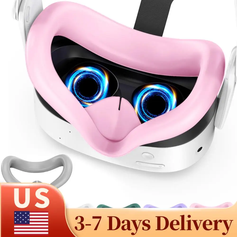 

Защитный чехол, накладки на контроллеры, силиконовый чехол для VR-гарнитуры, накладка на лицо, защита для линз для Meta Quest 3S, аксессуары для VR