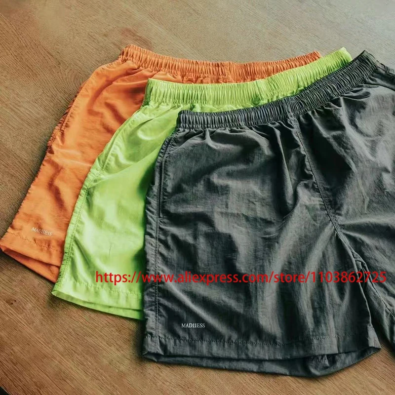 

2025 Japan Trend Brand Madness Casual Shorts Summer Dopamine Color Comfort Elastic Waist All-match MDNS Sweatpants