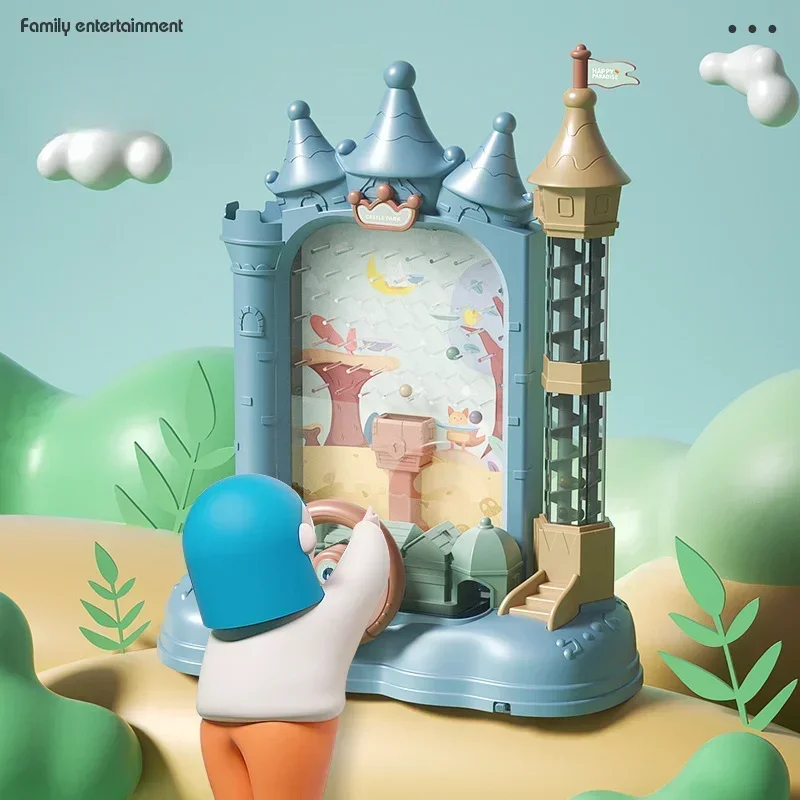 Elektrisch kasteel Vangbal Machine Tafelspel Familiefeest Ouder-kind interactie Training Console Spel Speelgoed Cadeau voor kinderen