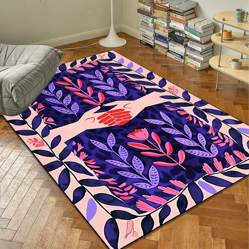 INS New Models Fashionable Living Room Abstract Carpet Home Decoration Bedroom Rug Soft Easy Cleaning Large Area Entrance Mat 러그