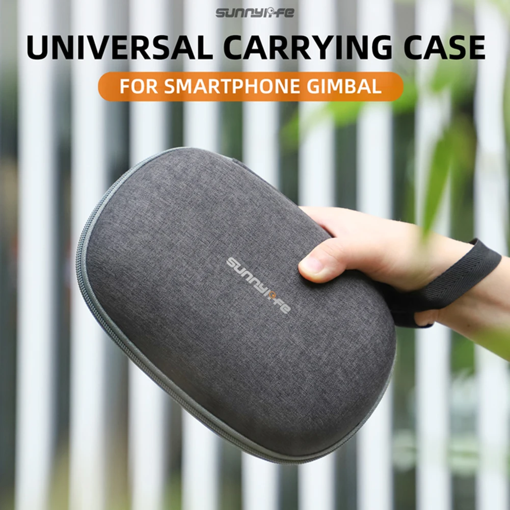 Phone Stabilizer Handbag Shock Proof Stabilizer Parts Box with Hand Strap Small Storage Bag for Osmo Mobile 6/SE/ DJI OM 5/4/4SE