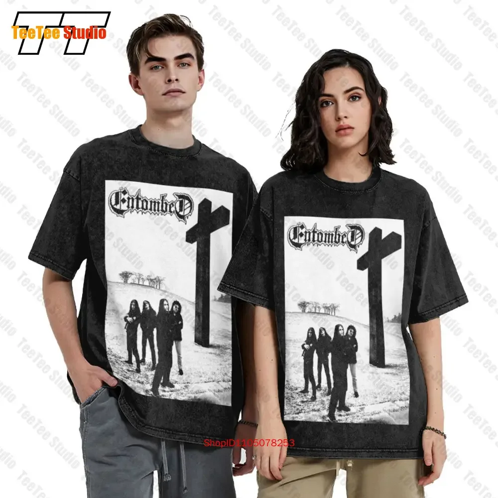 Lars Petrov Entombed Band Poster V2 Vintage Oversized T-Shirt 4XQ9
