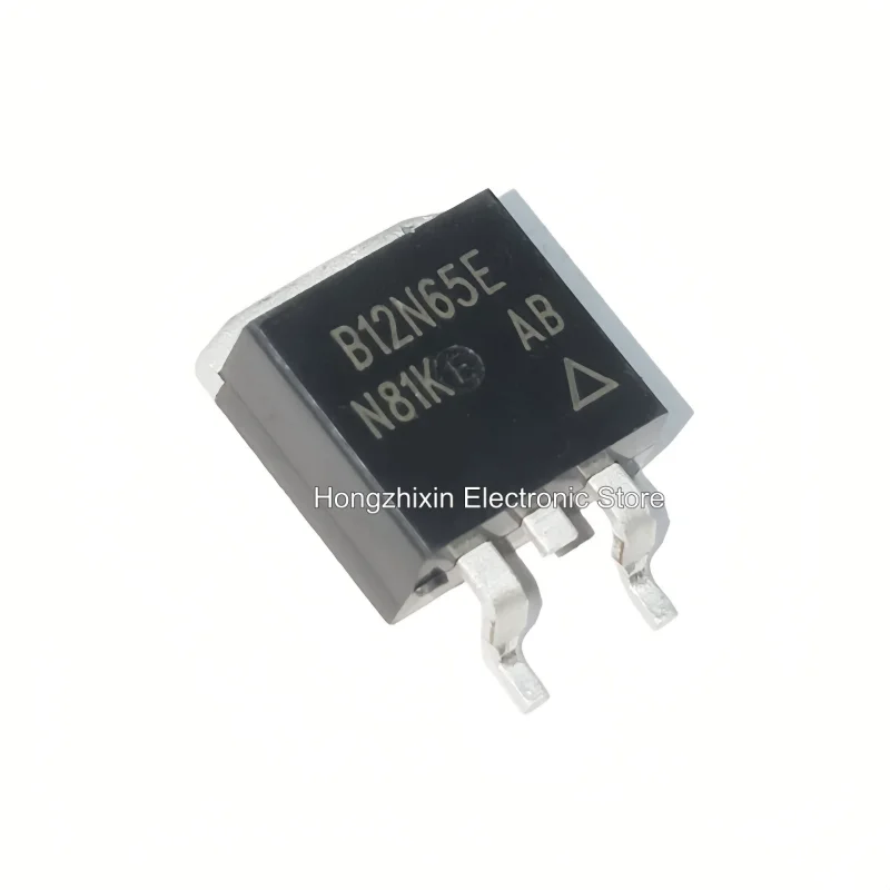 10/30 шт., B12N65E, AOB12N65E, TO-263, N-канальный, МОП-транзистор.
