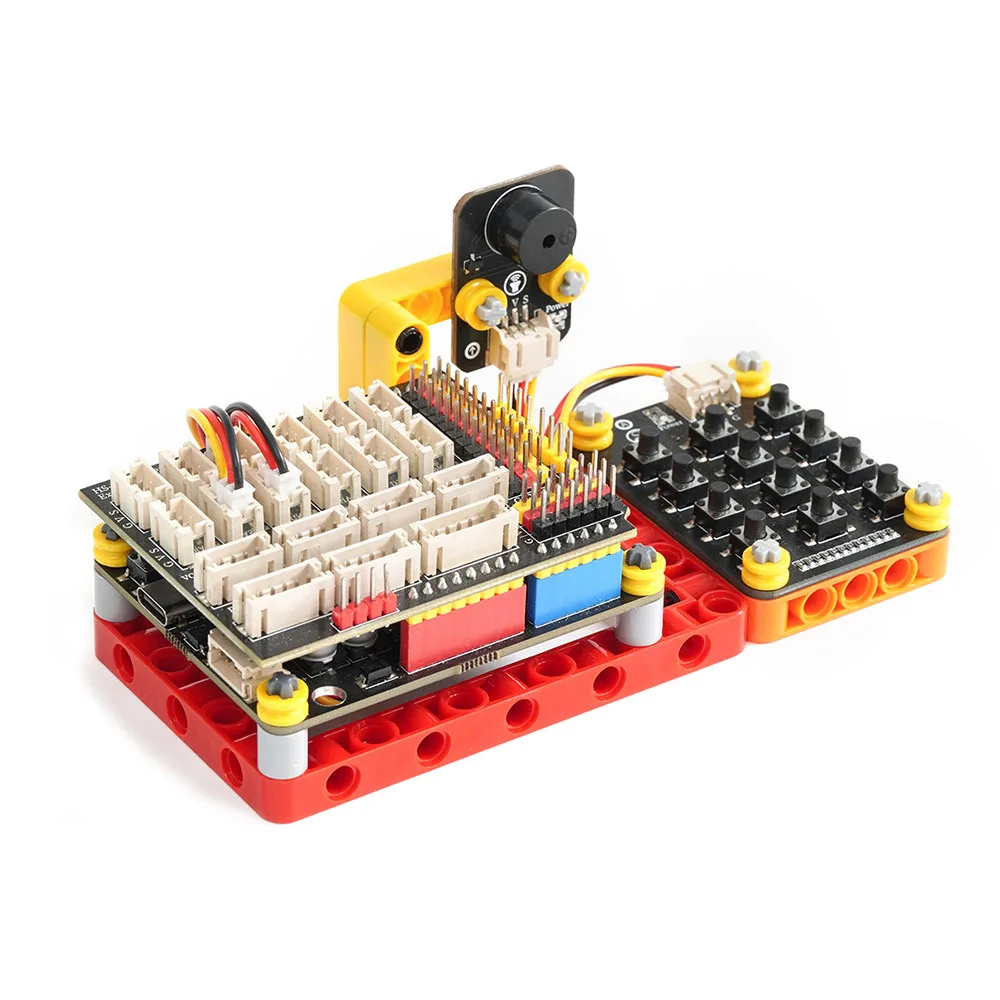 Programming Toys Building Blocks Science Toy Technology Gadget Bricks Physics 3D Puzzle Kit STEM Learning Educational Toys
