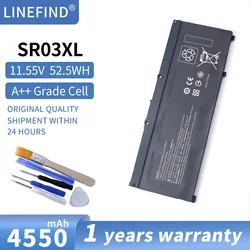 Battery SR03XL Battery for HP Omen 15-CE0XX 15-DC0XX Series 15-CE015DX 15-DC0003LA 15-DC0051NR Pavilion 15-CB0XX 15-CX0XX