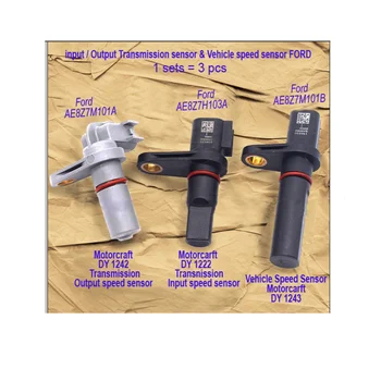 POKESS Acessórios para carro 3 unidades / conjunto Sensor de velocidade de transmissão automática para Ford Focus Fiesta Ecosport C-Max Transit