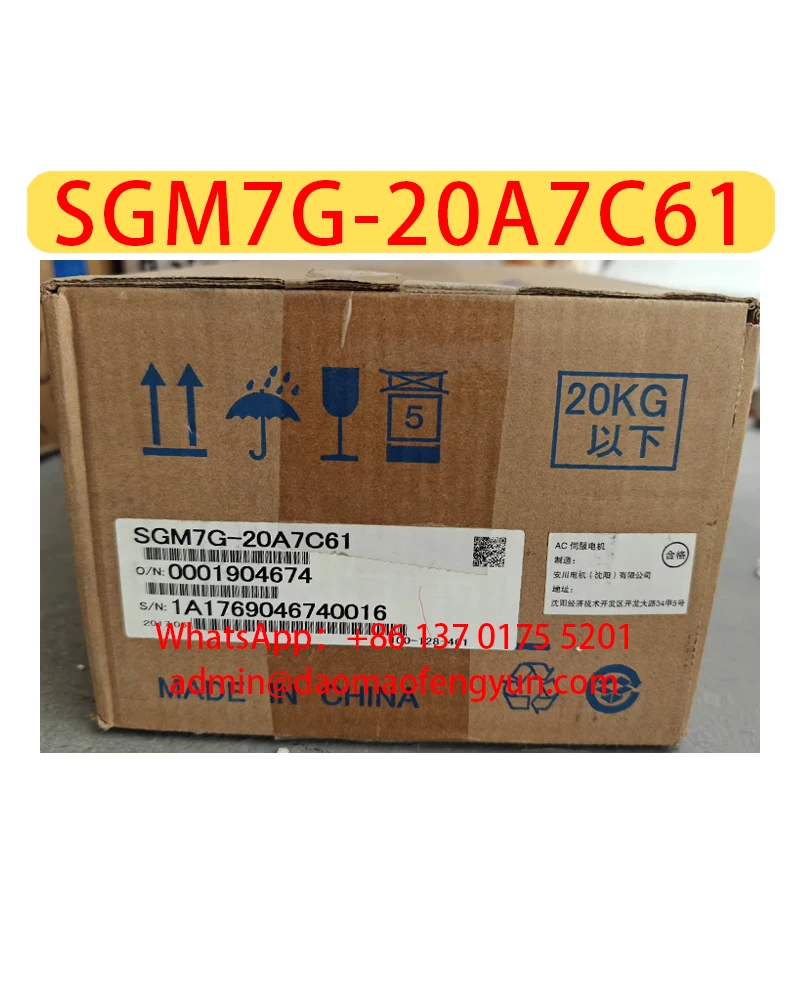 

SGM7G-20A7C61 Brand New Servo Motor，SGM7G 20A7C61，Fast shipping