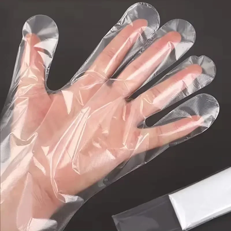 

Disposable Transparent Food Grade Poly Gloves PE CPE TPE Gloves Individually Packed Plastic Gloves For Fast Food Kitchen