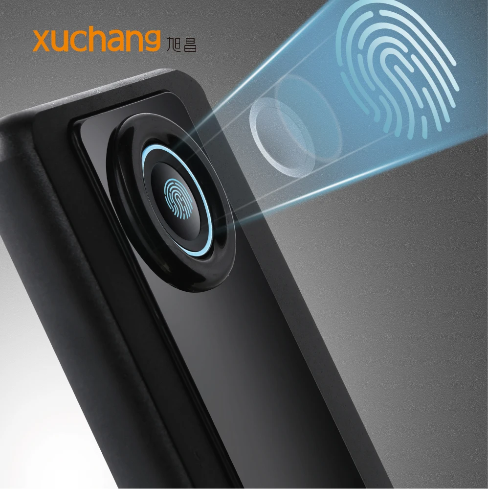 デジタルスマートドアロック電気顔認識指紋カードロック