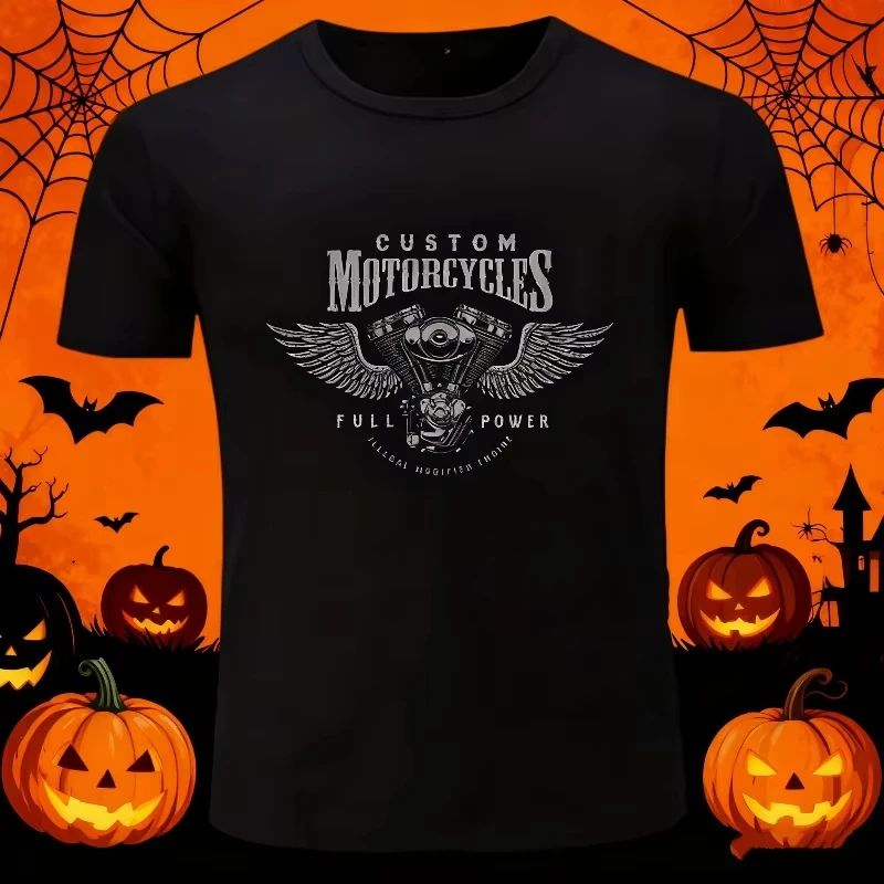 

Лето 2022, хлопковая футболка с принтом, мотоциклы, двигатель, чоппер, байкер, Боббер, материн, Арлеи, графический Дэвидсон, повседневный унисекс