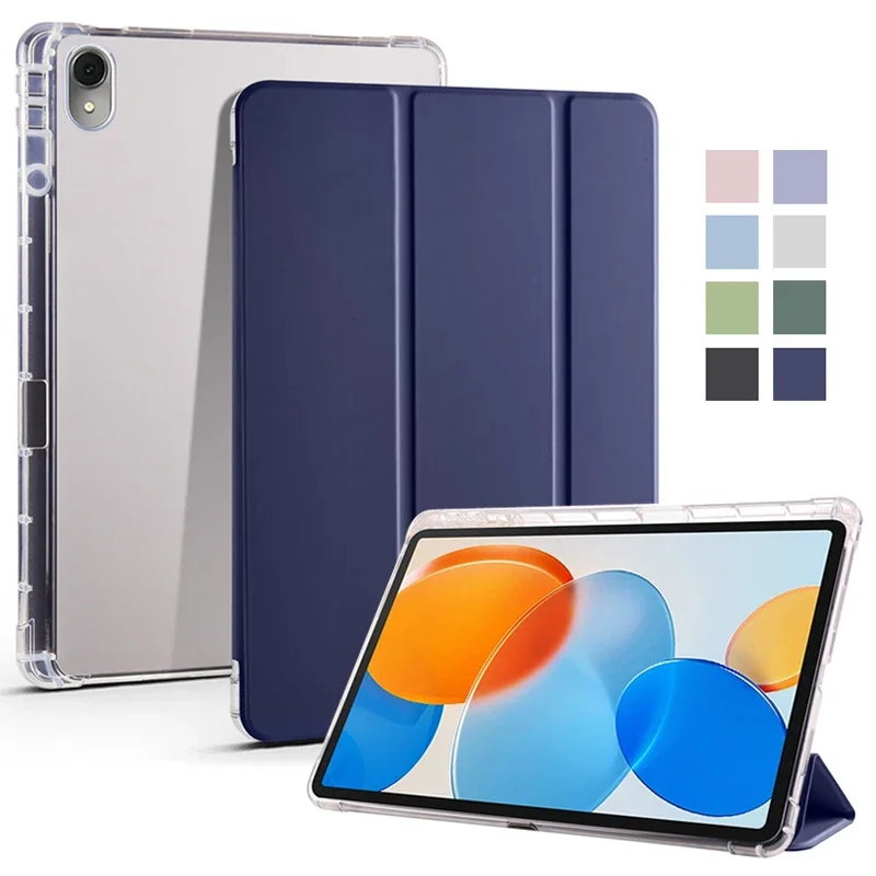 

For Huawei Matepad 11 2023 Case With Pencil Holder Trifold PU Leather Stand Tablet Case For Huawei Mate Pad 11 2023 DBR-W00 /W10