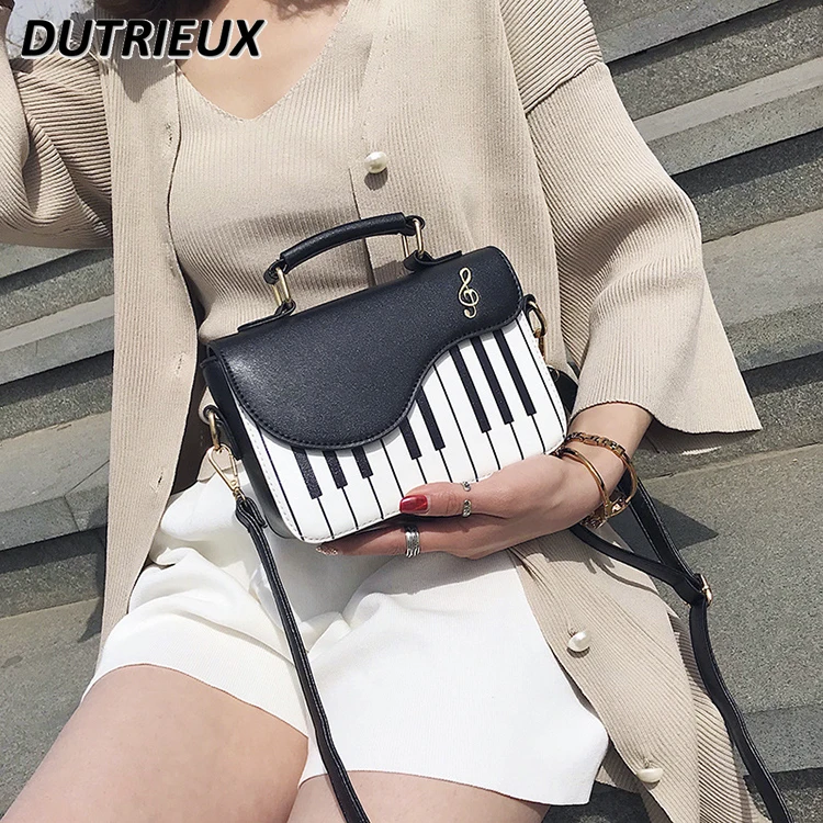 

Japanese Style Girl Lolita JK Uniform Bag One Shoulder Bags for Women Oblique Span Handbag Small Square Bag 2025 New