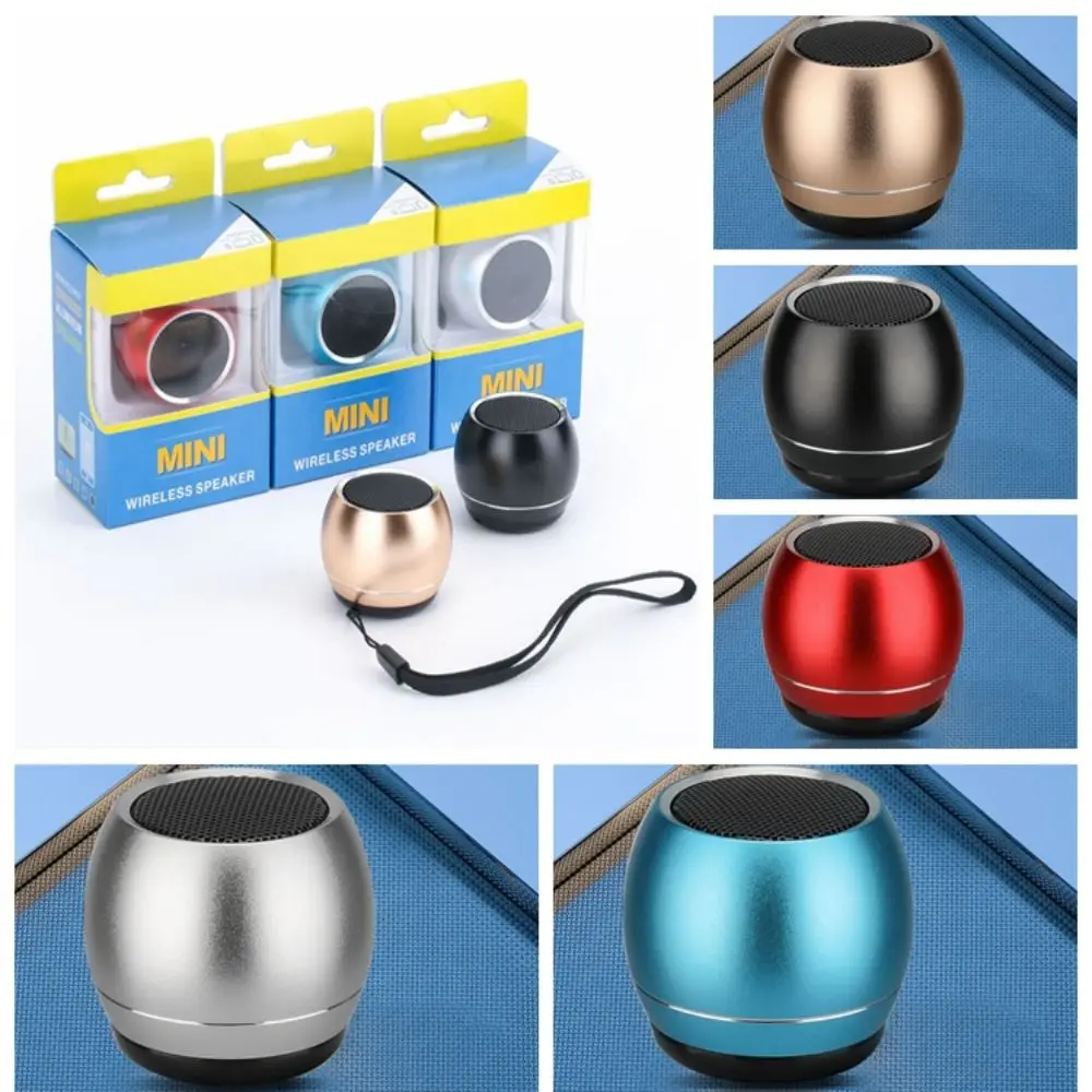 U3 TWS Interconnect Portable Mini Wireless Stereo Speaker Bluetooth  Metal Heavy Subwoofer Outdoor Speaker