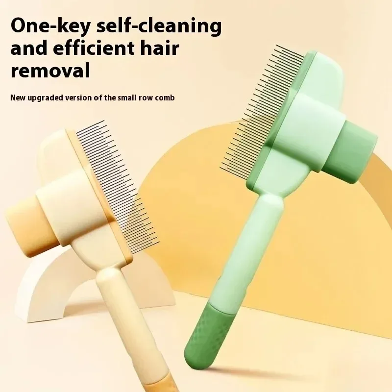 Pet Hair Remover Brush for Cats And Dogs Grooming Comb for Long Hair Dogs Hair Cleaning Bath Brush Dog Supplies image 2