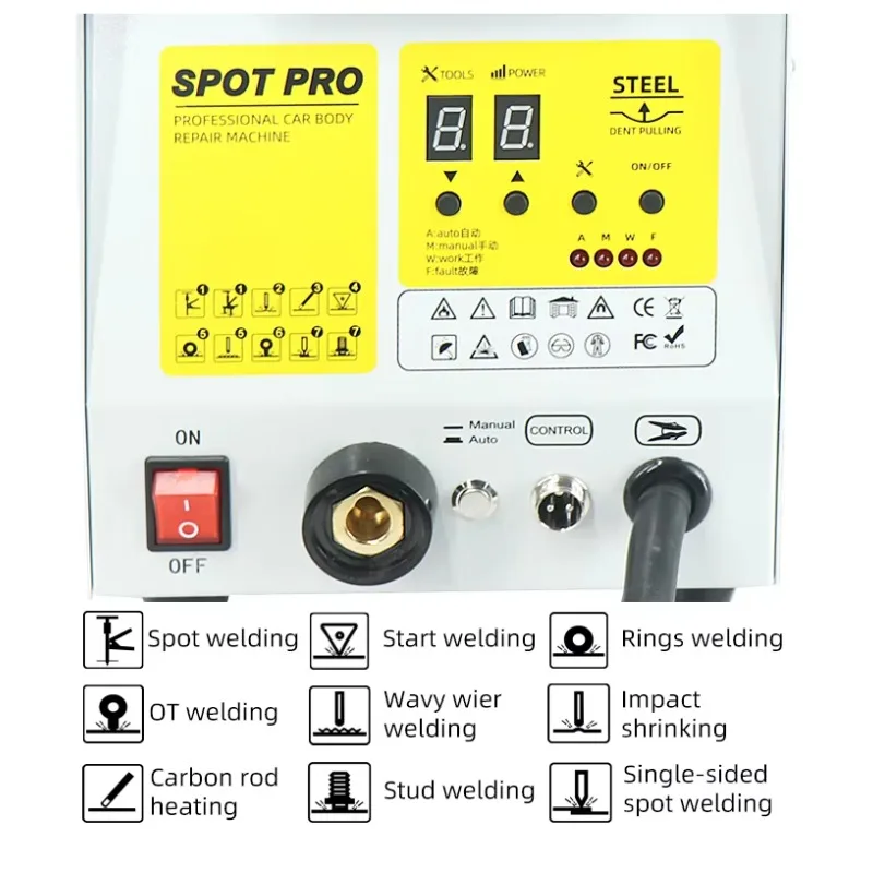 Auto Body Dent Puller Spot Welder Machine Car Dent Repair Equipment For Workshop Use view 2