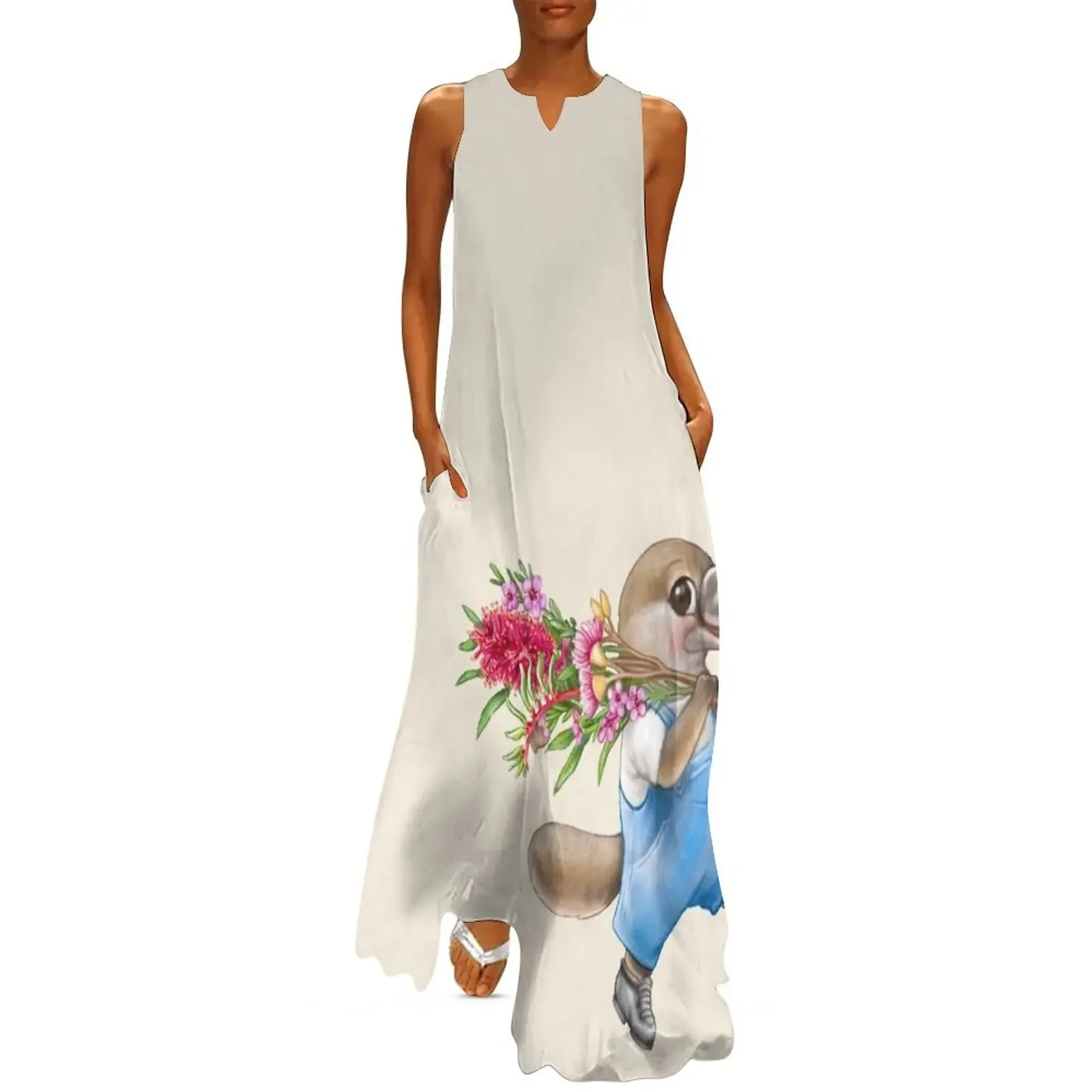 

Lil Springtime Billy Lids - Platypus Long Dress ladies dresses for special occasion chic and elegant evening dress Dress