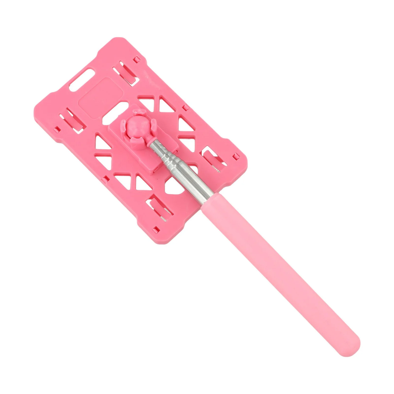 Adjustable parking card holder for toll booth card reader with extension rod suitable for multiple parking applications