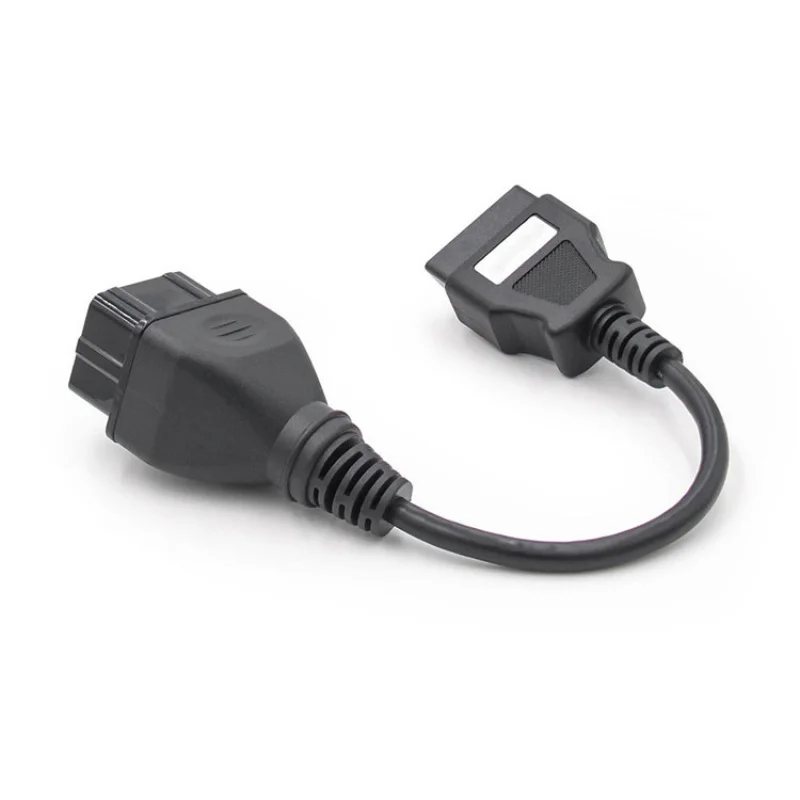 12pin para OBD2 16pin para Renault 12 agulha caminhão velho cabo adaptador