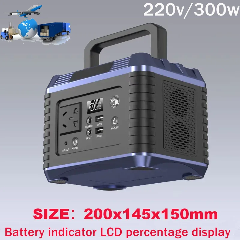 Przenośna elektrownia 220V Trójskładnikowa bateria litowa 32000MAh 118.4Wh Zasilacz magazynujący energię Camping RV Wielofunkcyjny USB