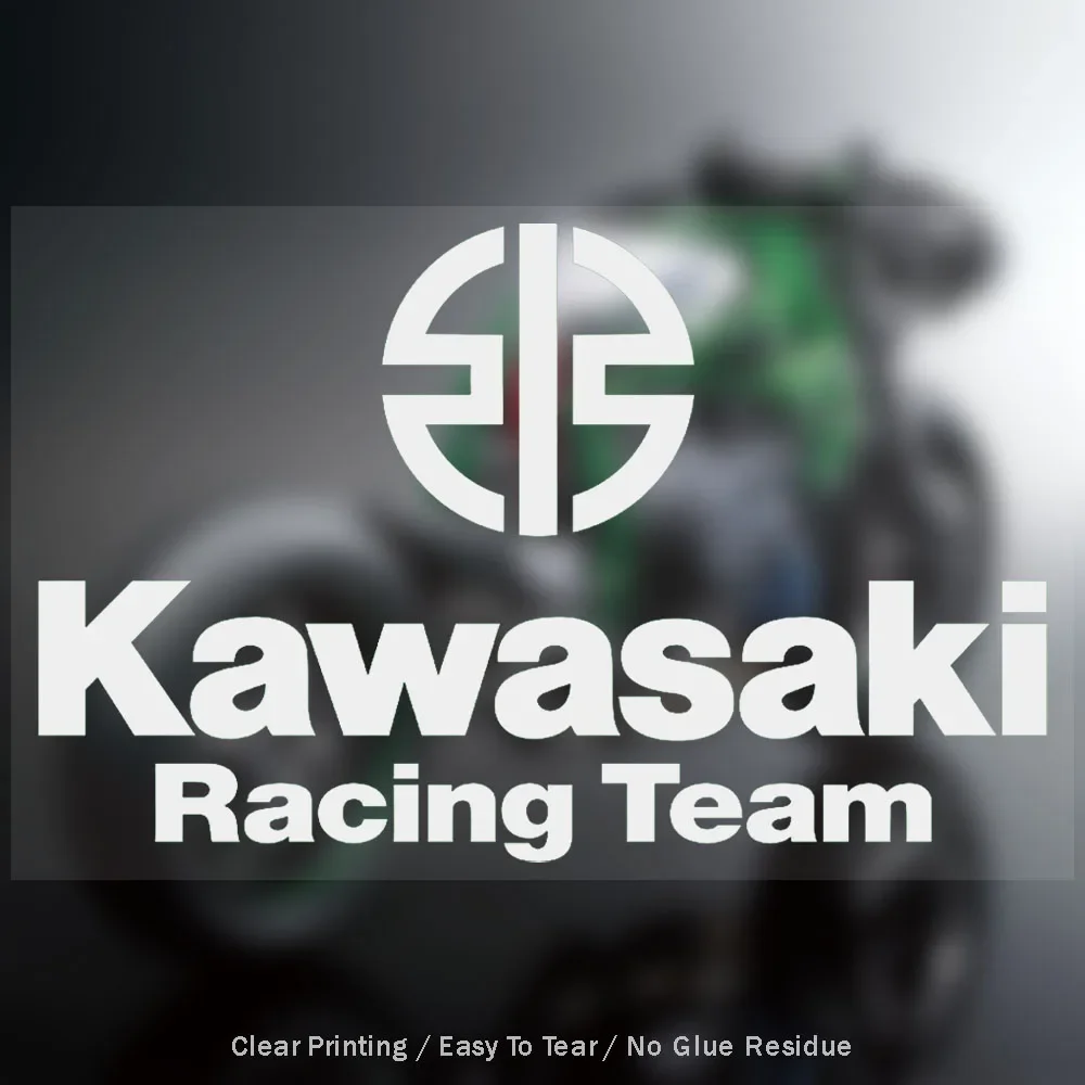 Kawasaki Sticker Car Sticker Motorcycle Ninja400 Modified Decorative Reflective Waterproof Kawasaki Print Fuel Tank Decal