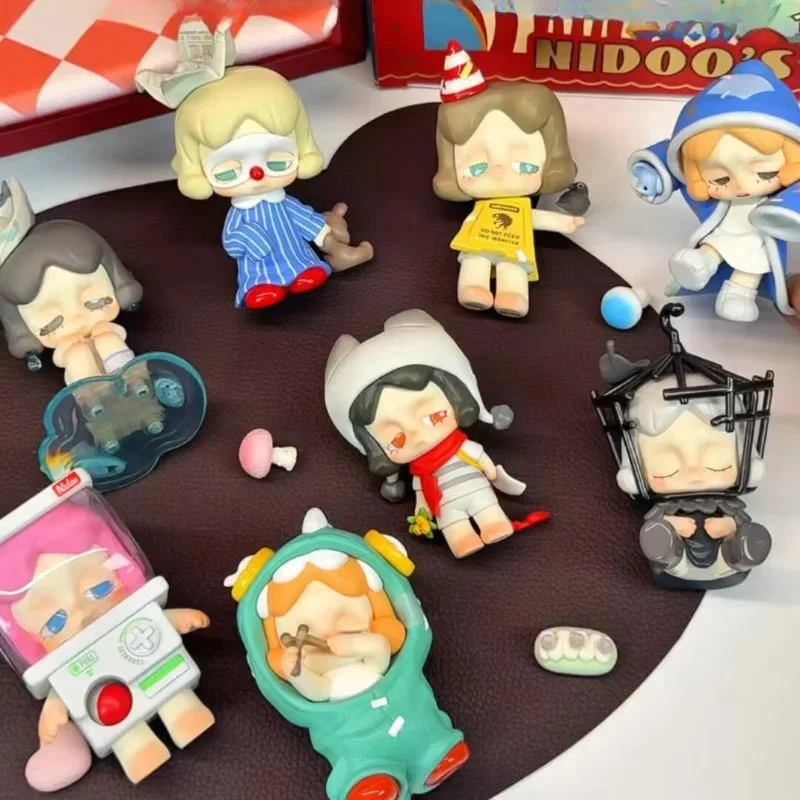 

NIDOO Placebo Series Blind Box Cute Action Anime Figure Mystery Box Desktop Decor Toys Trend Model Collect Gift New