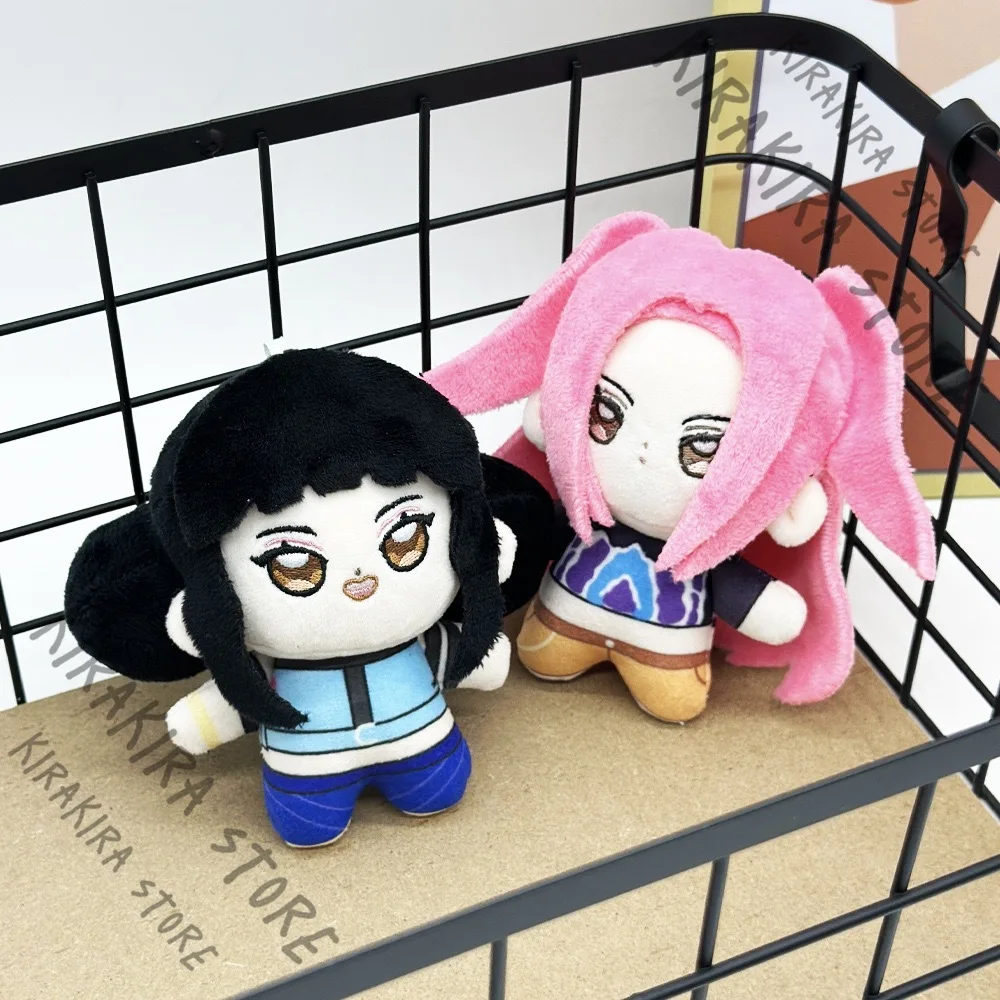 

KPop Demon Hunters Mira Zoey Cosplay Sitting Moppet Puppet Pendants Bags Charm Adorable kawaii Hanging Bag Ornaments Gift