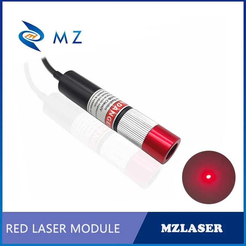 Imagem -05 - Focagem Red Dot Laser Diode Módulo D16 mm 650nm 10mw 20mw 30mw 24v Lente de Vidro com Adaptador Fornecer Industrial Grade Ajustável