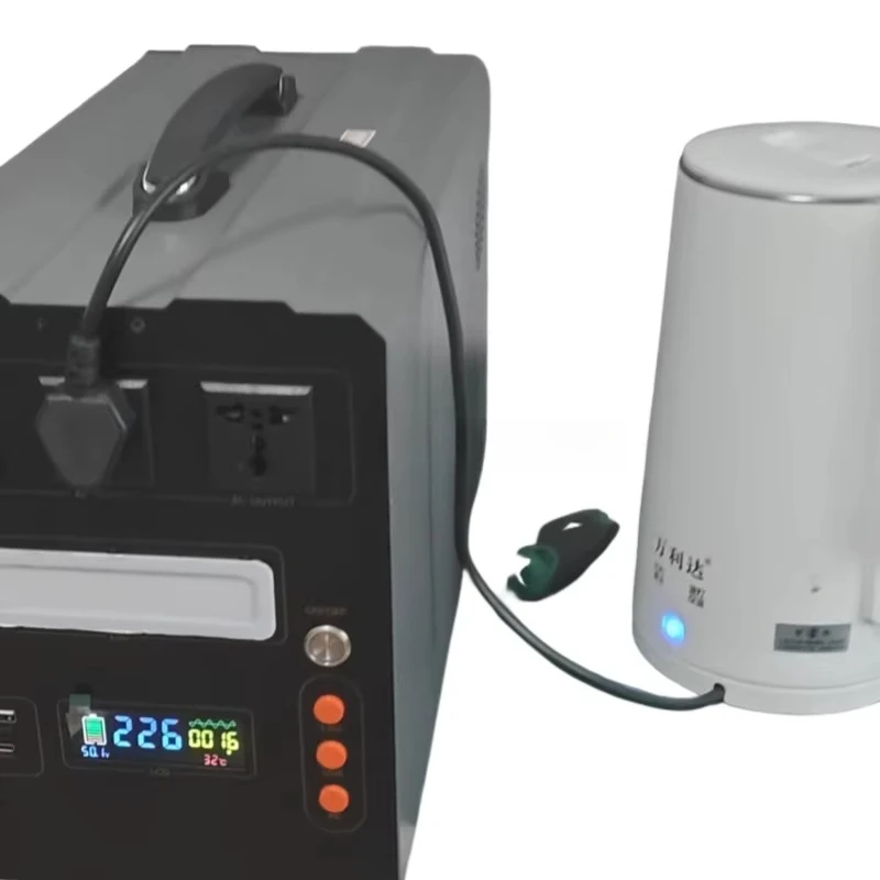 محطة طاقة محمولة 1024Wh 1500W UPS شحن سريع 1500W نقية شرط لموجة العاكس بطارية خارجية MPPT سيارة