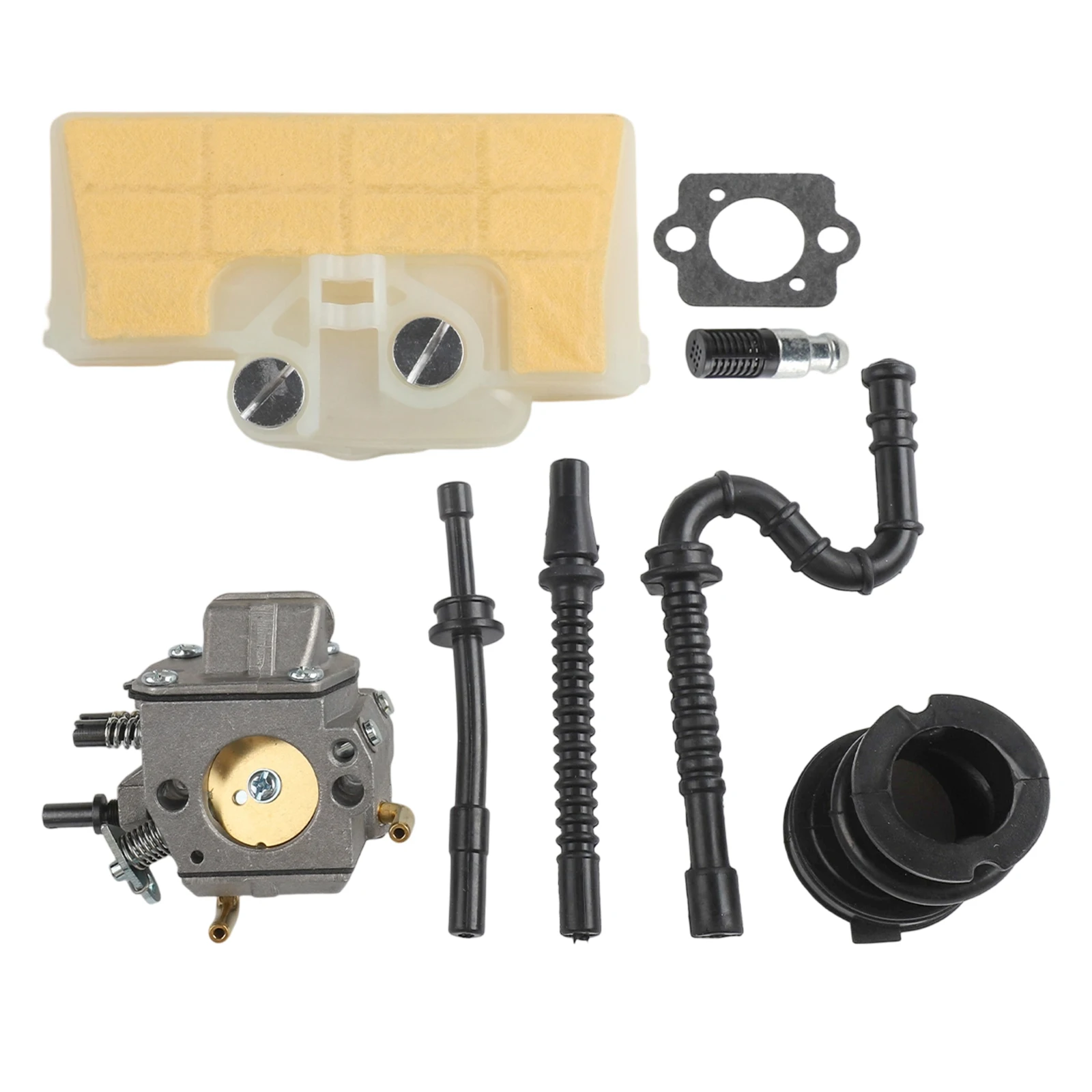 Fuel Line Set MS290 Replacement Parts Chainsaw Repair Black And Silver Chainsaw Performance Upgrade Compatible With MS290 Models