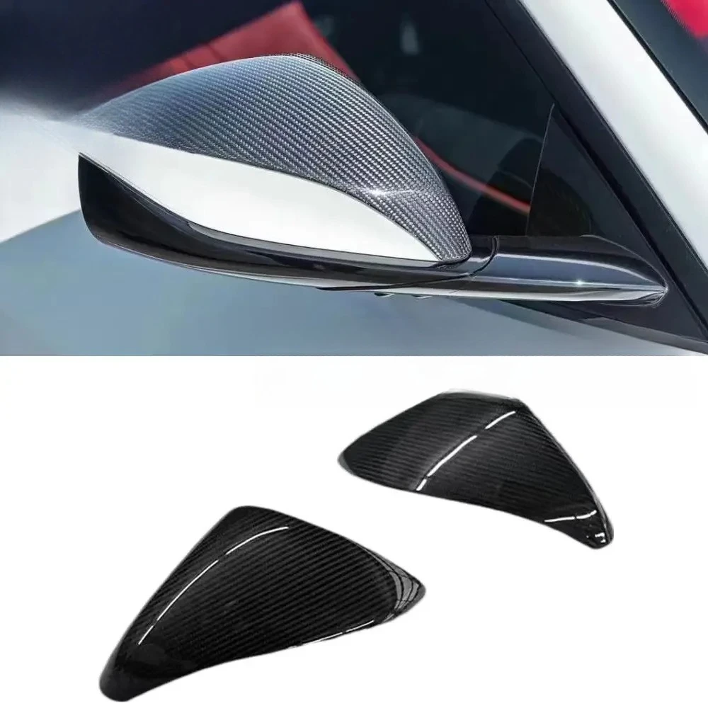 

High quality replacement mirror cover For Ferrari 812 carbon fiber rearview mirror cover