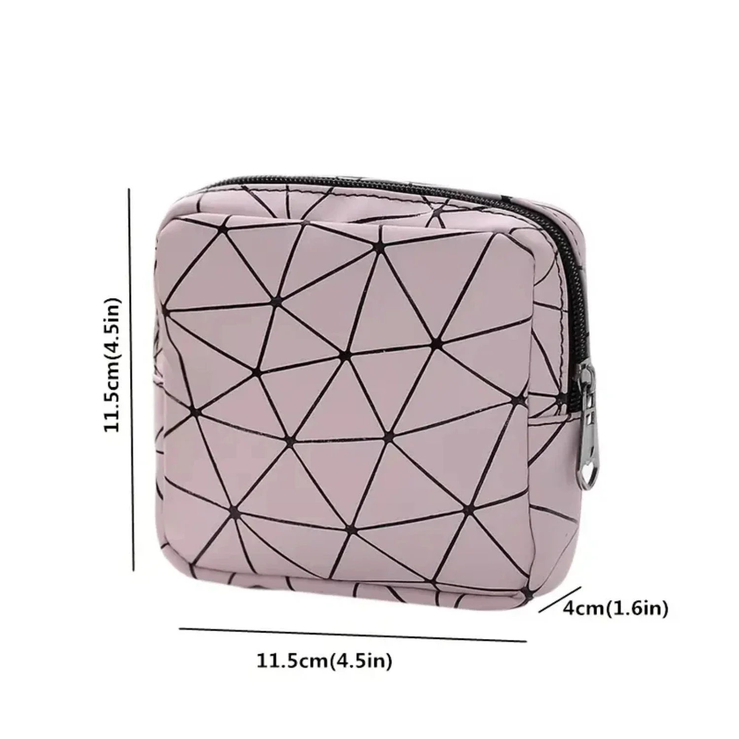 Sanitary Napkin Storage Bag, 1pc Portable Nylon Zipper Small Wallet Versatile Small Bag Jacquemus bag Bogg Bogg bag accessories