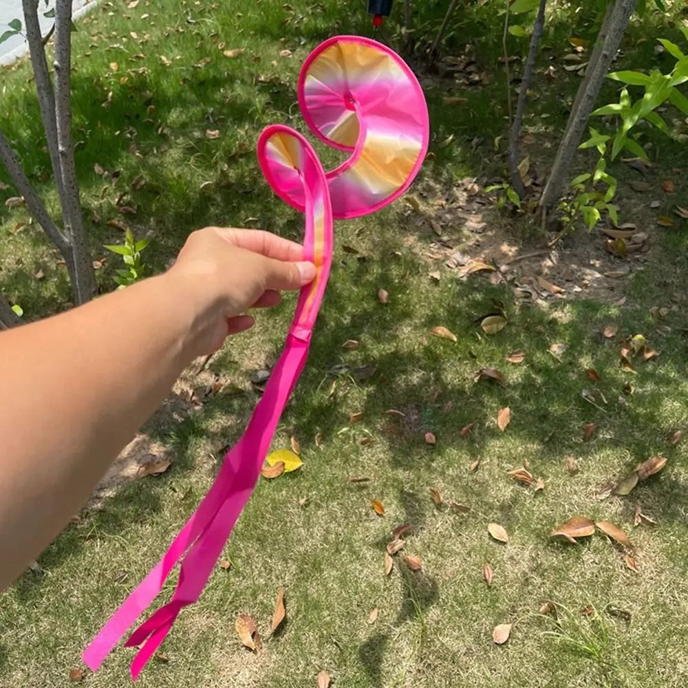 

Гигантский воздушный шар-спиннер с радужными цветами, из пластика, с прозрачной пленкой, меняющей цвет